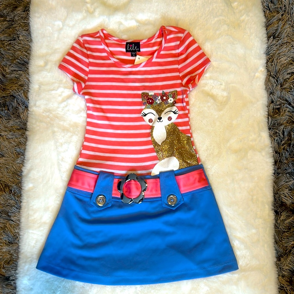 Girls 60’s style Romper